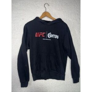 UFC Jose Cuervo Official License Product Black Hoodie Sweatshirt Pullover M